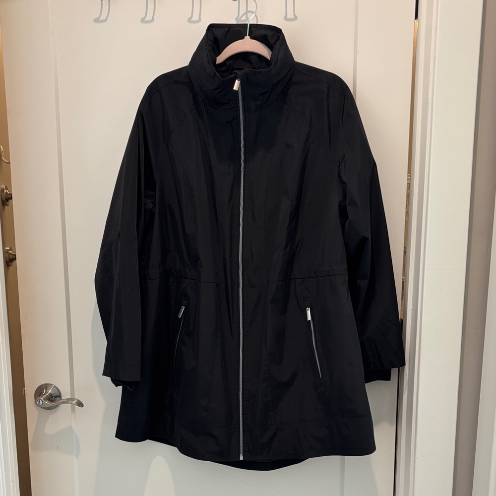 Calvin Klein Black Trench Coat